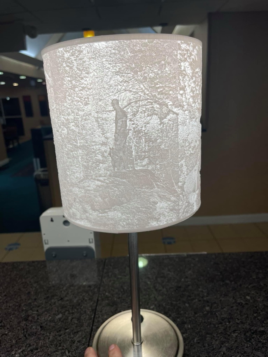 3D Printed Lamp Shades