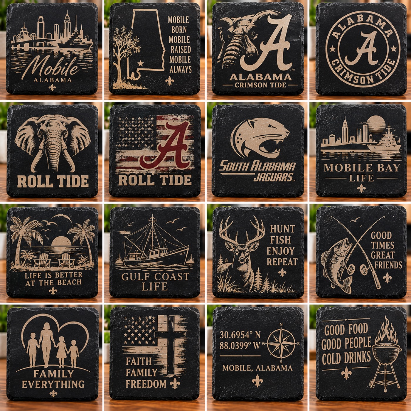 Local and sports slate designs
