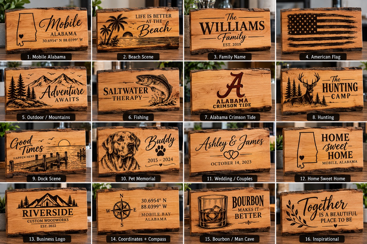 Wood sign and gift ideas