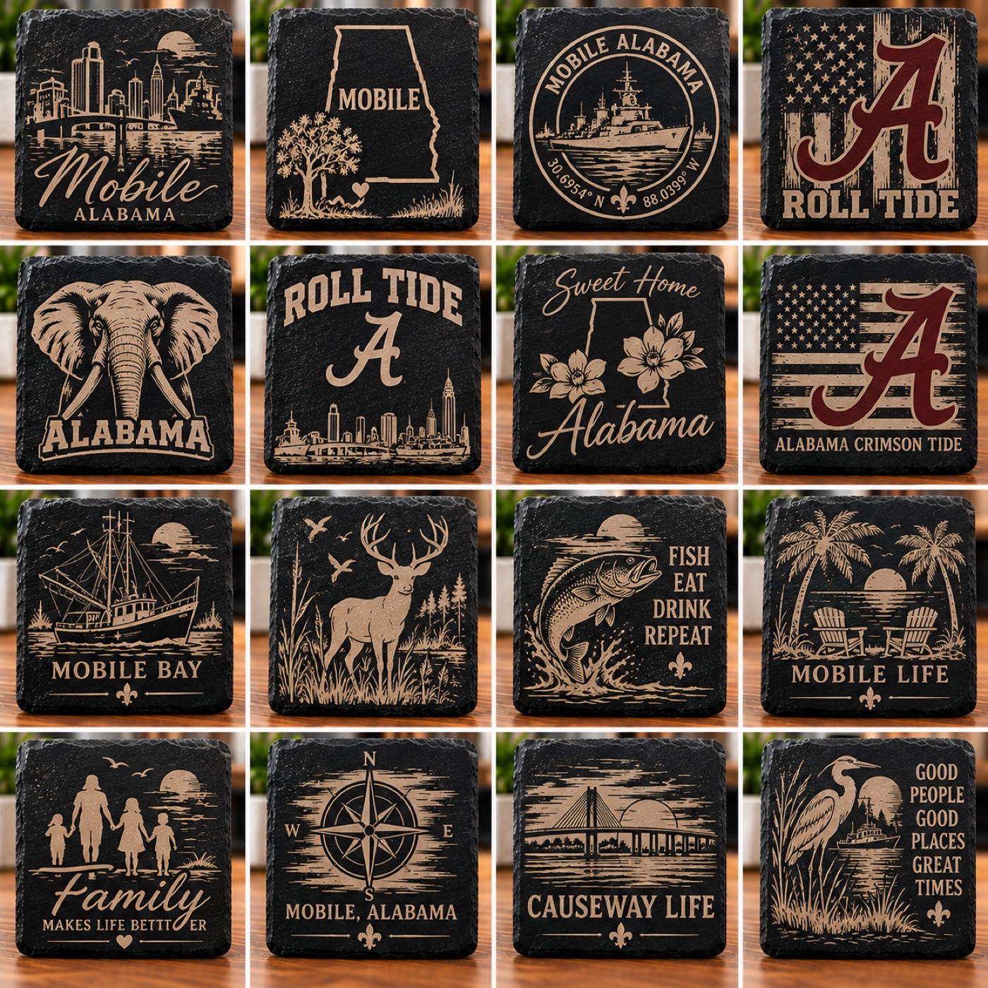 Mobile Alabama slate collection