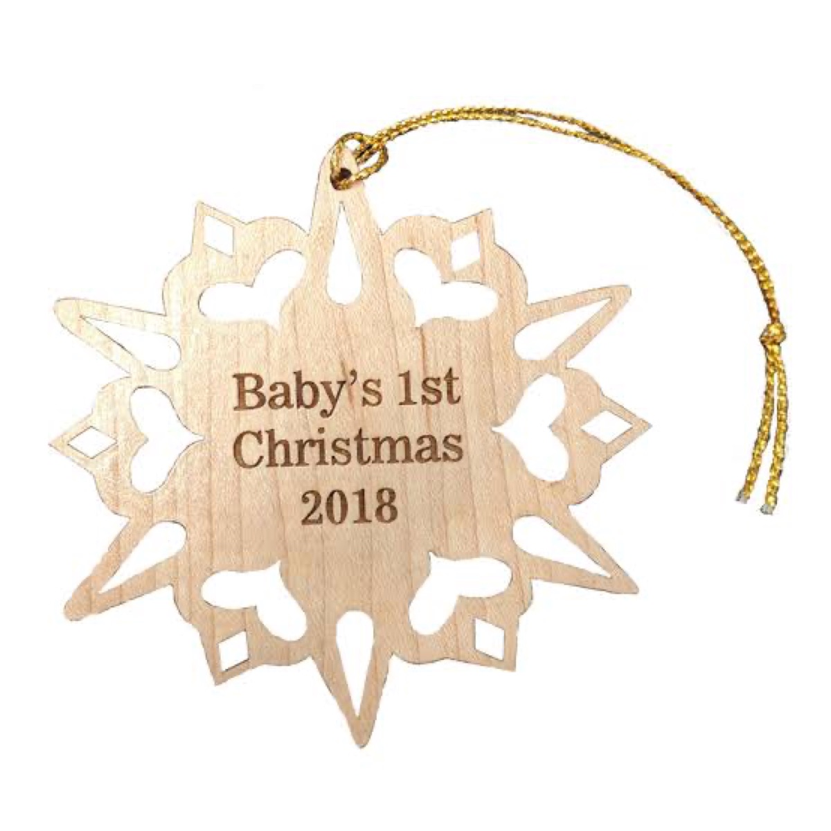Baby first Christmas ornament