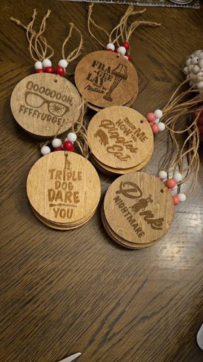 Funny holiday gift tags
